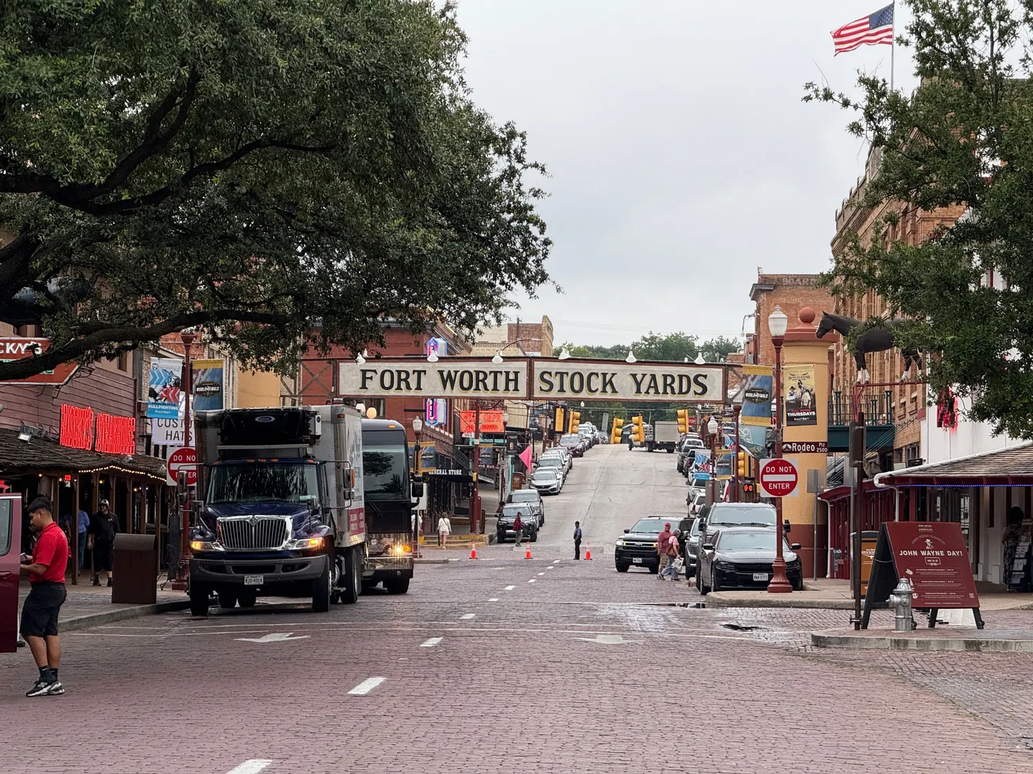Fort Worth skyline and team-building venue
